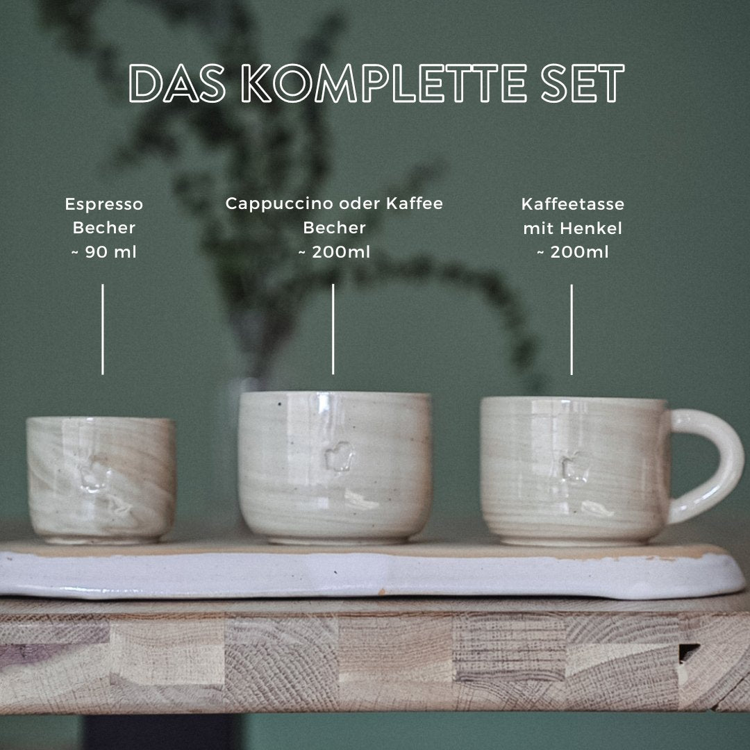 Majas Coffee x Connis Kaffee Becher marmoriert - Majas Coffee