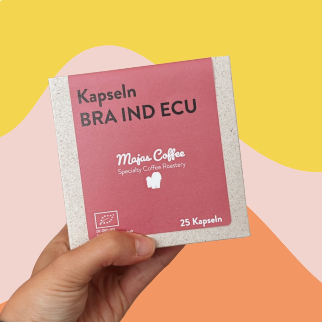 Kaffeekapseln - BRA IND ECU - Majas Coffee